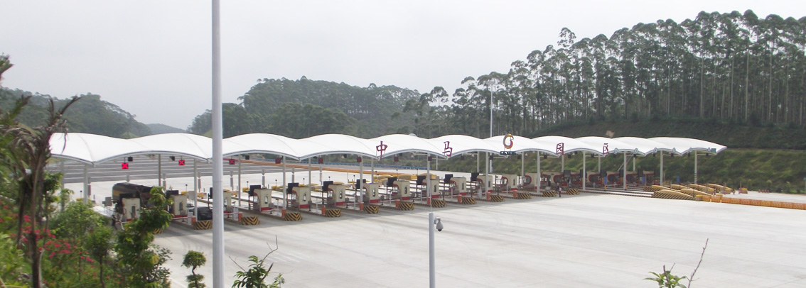 廣西中馬園區(qū)大型膜結(jié)構(gòu)收費(fèi)站工程 廣西中馬園區(qū)大型膜結(jié)構(gòu)收費(fèi)站工程